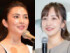 （左から）田中麗奈、板野友美 　クランクイン！