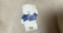 頭をぽりぽりするくまさん。その下のロゴには……？