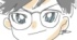 コナンの絵を練習したら……