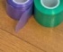 ダイソーのテープを編むと……