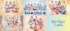 （上段左から）FRUITS ZIPPER、CANDY TUNE、SWEET STEADY（下段左から）CUTIE STREET、MORE STAR（提供写真）