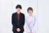 インタビューに応じた松村北斗、岡崎紗絵（C）日本テレビ