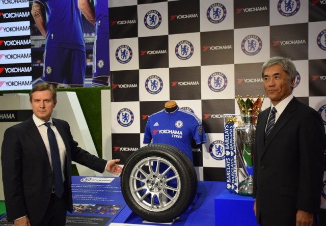 横浜ゴムがチェルシーとのパートナー契約記念タイヤを発表 クラブロゴ入り Mixiニュース