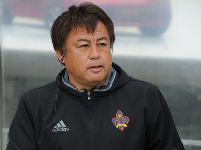 入れ替え戦前日に発表…J2残留目指す金沢、森下仁之監督が契約満了で退任