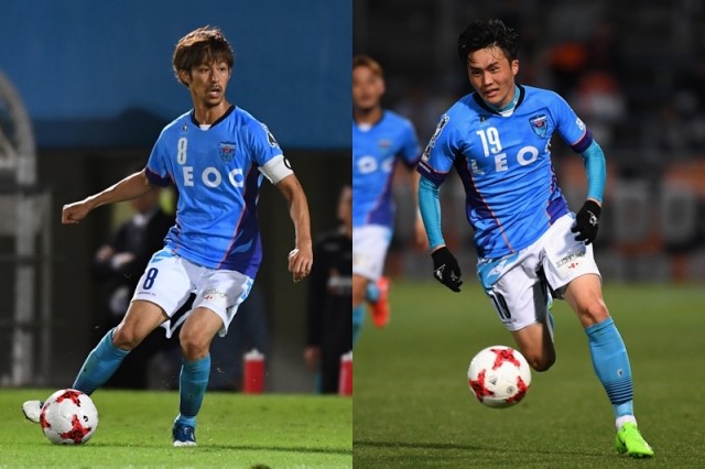 横浜fc 主将の佐藤謙介とジョン チュングンが契約更新 J1昇格誓う Mixiニュース