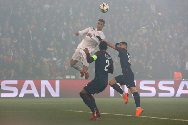 C ロナウドが圧巻ヘディング弾 レアル ネイマール不在のpsgを破り8強入り Mixiニュース