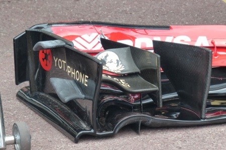 F1メカアップデート：ロータスのモナコ仕様フロントウイング | mixi