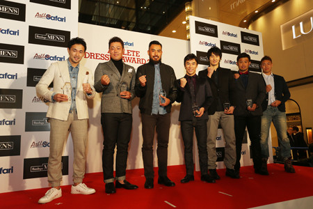 佐藤琢磨「アスリートドレッサーアワード2015」受賞。ロッテ今江、ジュビロ伊野波らも