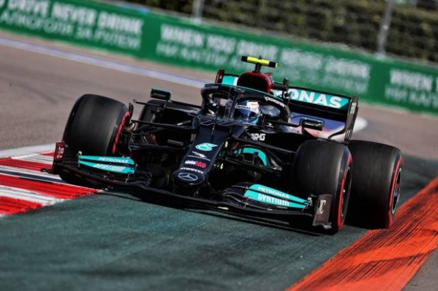 2021年F1第15戦ロシアGP バルテリ・ボッタス(メルセデス)