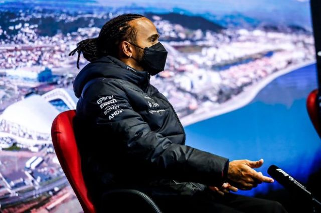 2021年F1第15戦ロシアGP ルイス・ハミルトン(メルセデス)