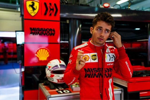 2021年F1第15戦ロシアGP シャルル・ルクレール(フェラーリ)
