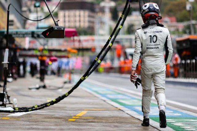 2021年F1第15戦ロシアGP ピエール・ガスリー(アルファタウリ・ホンダ)