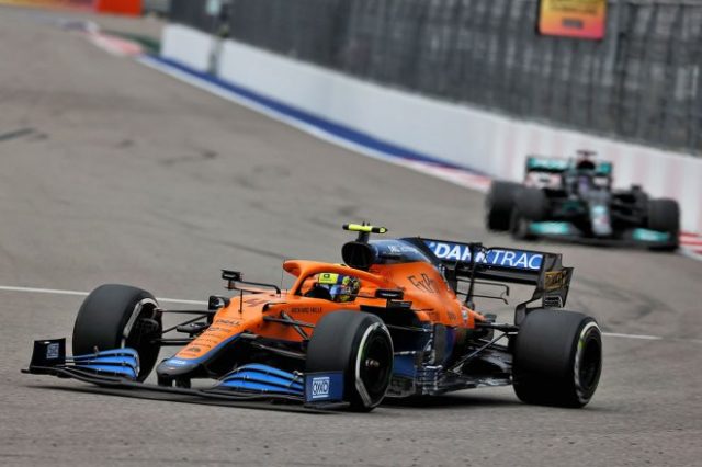 2021年F1第15戦ロシアGP ランド・ノリス(マクラーレン)
