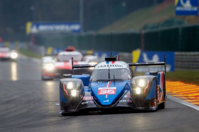 WECのハイパーカークラスに参戦しているアルピーヌ・エルフ・マットミュートの36号車アルピーヌA480 ・ギブソン