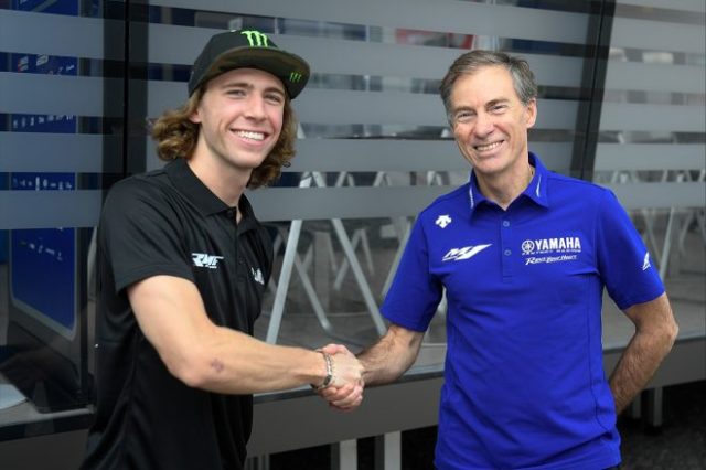 2022年からヤマハのサテイライト『RNF MotoGPチーム』から最高峰クラスに昇格するダリン・ビンダー