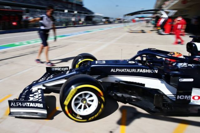 2021年F1第17戦アメリカGP 角田裕毅(アルファタウリ・ホンダ)