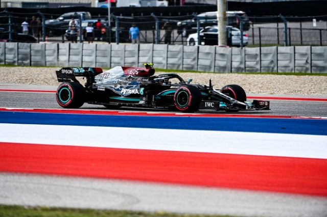 2021年F1第17戦アメリカGP バルテリ・ボッタス(メルセデス)