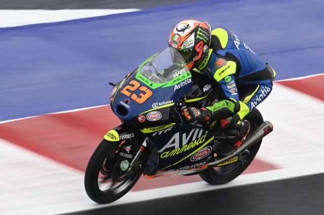 2021年MotoGP第16戦エミリア・ロマーニャGP Moto3クラス:ニッコロ・アントネッリ(Avintia VR46)