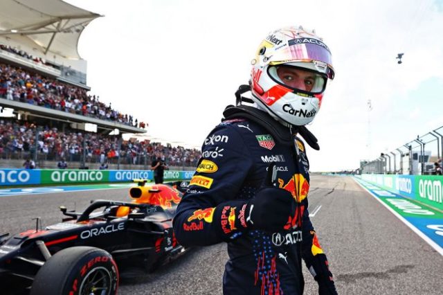 2021年F1第17戦アメリカGP マックス・フェルスタッペン(レッドブル・ホンダ)