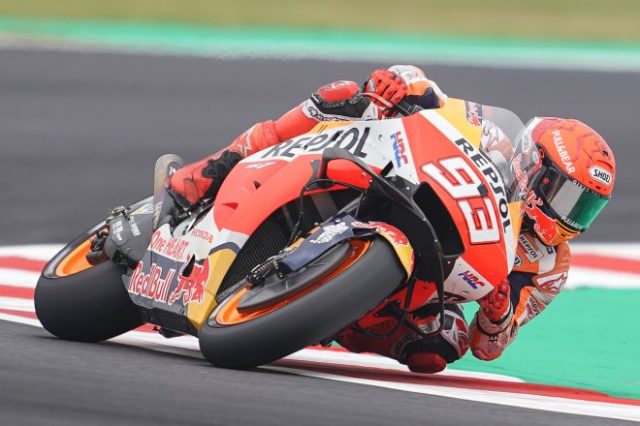 2021年MotoGP第16戦エミリア・ロマーニャGP:マルク・マルケス(レプソル・ホンダ・チーム)