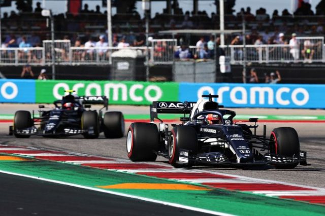 2021年F1第17戦アメリカGP 角田裕毅(アルファタウリ・ホンダ)