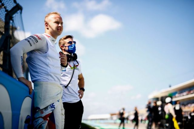 2021年F1第17戦アメリカGP ニキータ・マゼピン(ハース)