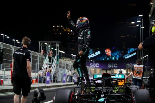 2021年F1第21戦サウジアラビアGP ルイス・ハミルトン(メルセデス)がポールポジションを獲得