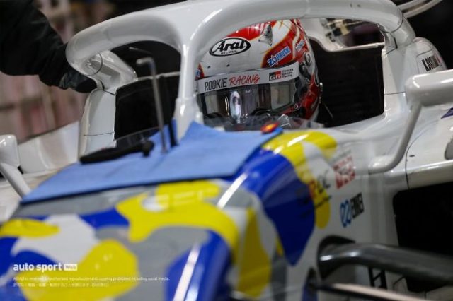 ROOKIE Racingからスーパーフォーミュラのテストに参加した中嶋一貴
