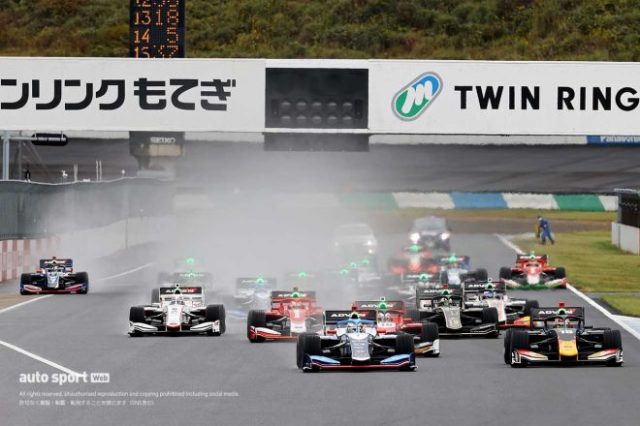 2021スーパーフォーミュラ第6戦もてぎ 決勝レーススタート
