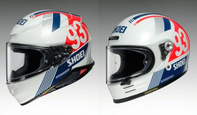 SHOEI Z-8 MM93 RETROとGlamster MM93 RETRO