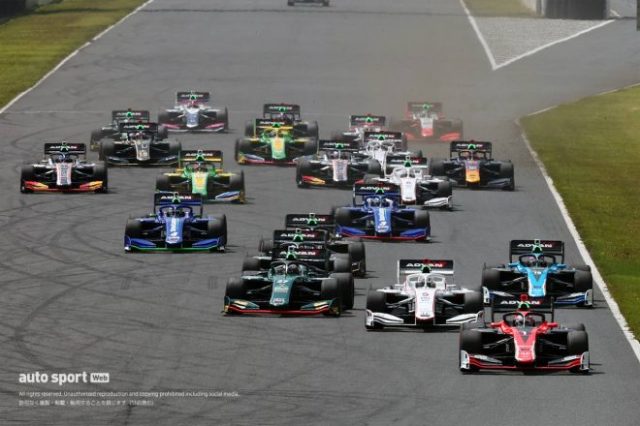 2022年全日本スーパーフォーミュラ選手権第4戦オートポリス スタートシーン