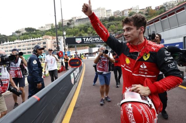 2022年F1第7戦モナコGP シャルル・ルクレール(フェラーリ)がポールポジションを獲得