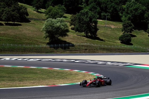 フェラーリが2023年F1タイヤ開発テスト(ムジェロ)