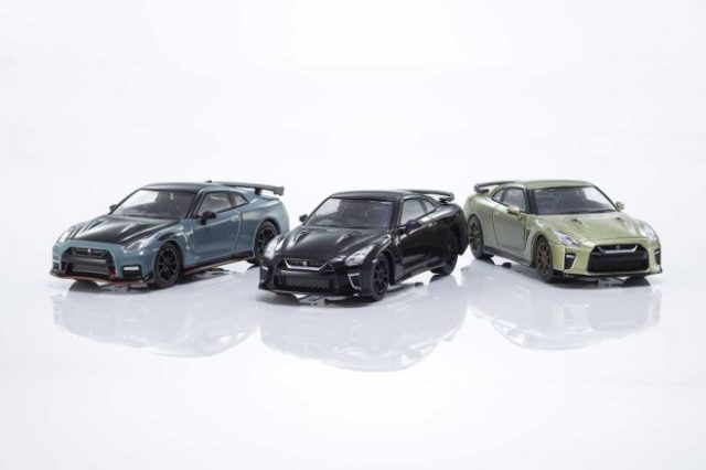 京商ミニカー&ブックス、第10弾と第11弾はニッサンGT-Rの特別仕様車をモデル化