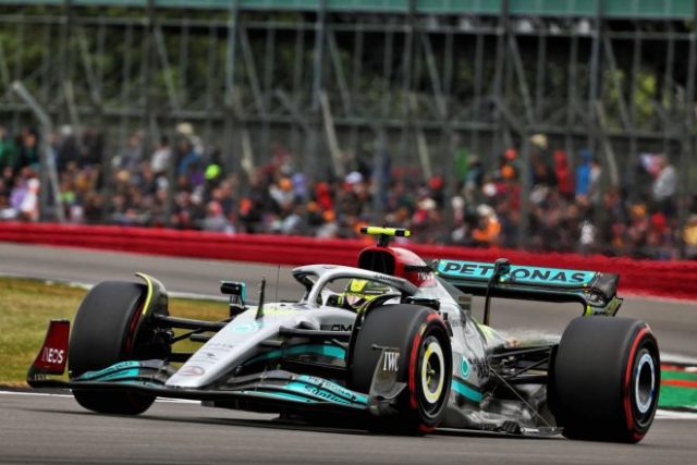 2022年F1第10戦イギリスGP ルイス・ハミルトン(メルセデス)