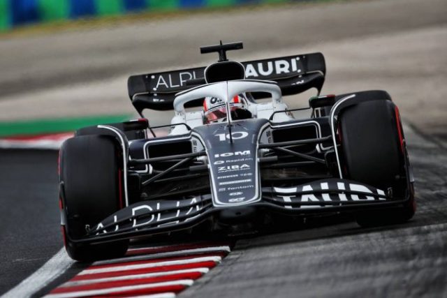 2022年F1第13戦ハンガリーGP ピエール・ガスリー(アルファタウリ)