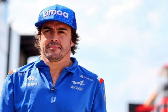 2022年F1第13戦ハンガリーGP フェルナンド・アロンソ(アルピーヌ)