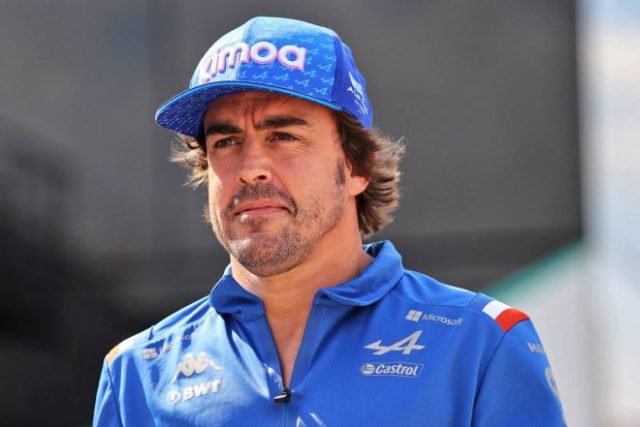 2022年F1第13戦ハンガリーGP フェルナンド・アロンソ(アルピーヌ)