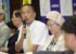 報告集会で報道陣からの質問に答える前川彰司さん（中央）＝金沢市で2025年7月18日午後7時6分、三村政司撮影