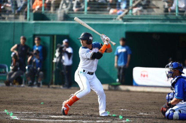 日ハム杉谷、右投手の対戦成績