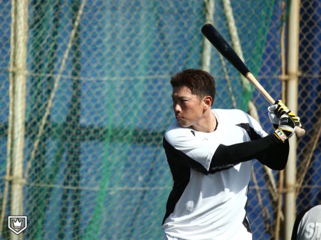 ロッテ・角中勝也選手