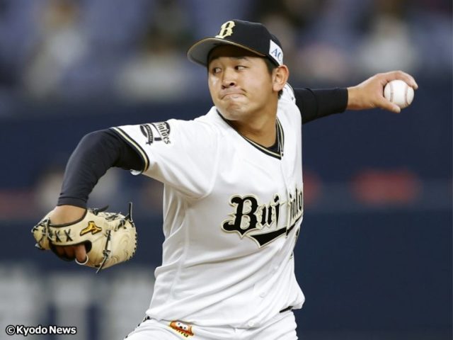 オリックス・宮城大弥 (C)Kyodo News