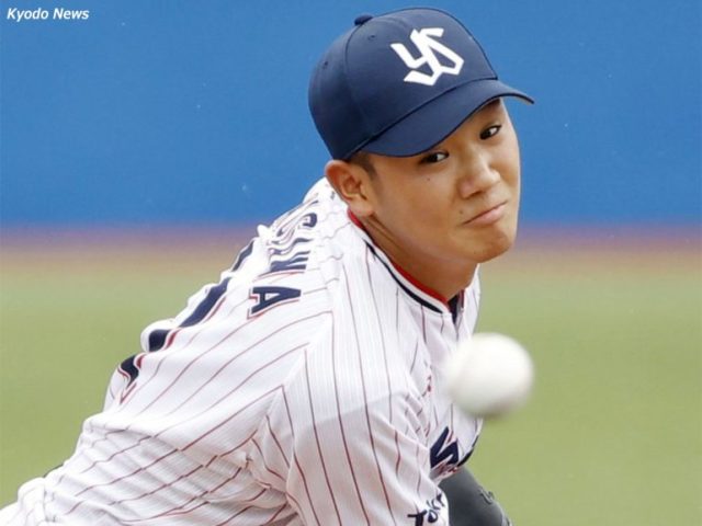 ヤクルト・奥川恭伸 (C) Kyodo News