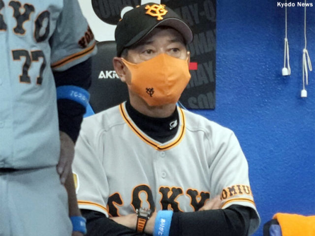 巨人・原監督 (C) Kyodo News