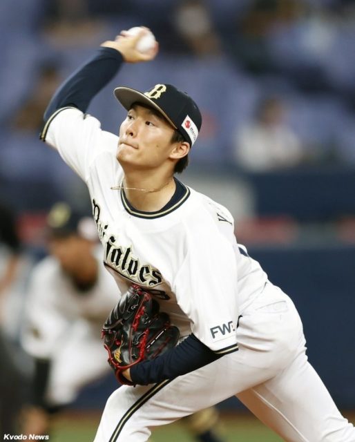 オリックス・山本由伸 (C) Kyodo News