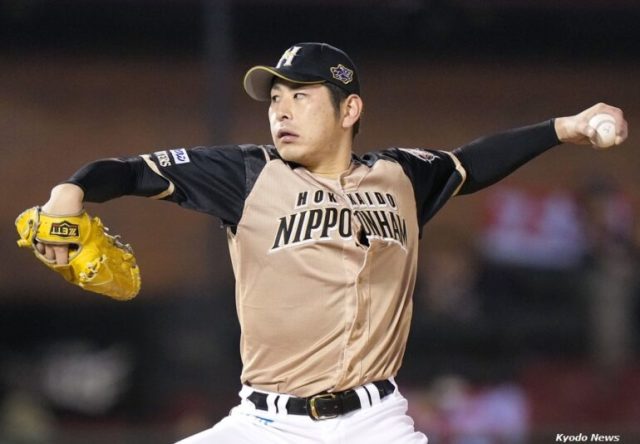 日本ハム・加藤貴之 (C) Kyodo News