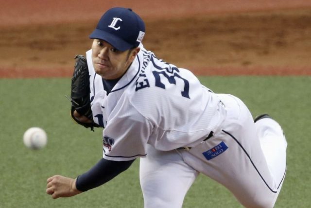 西武・榎田大樹(C)Kyodo News