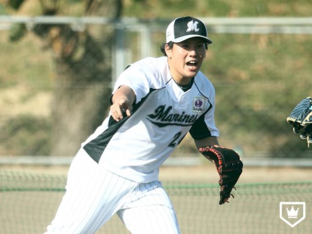 ロッテの東妻勇輔