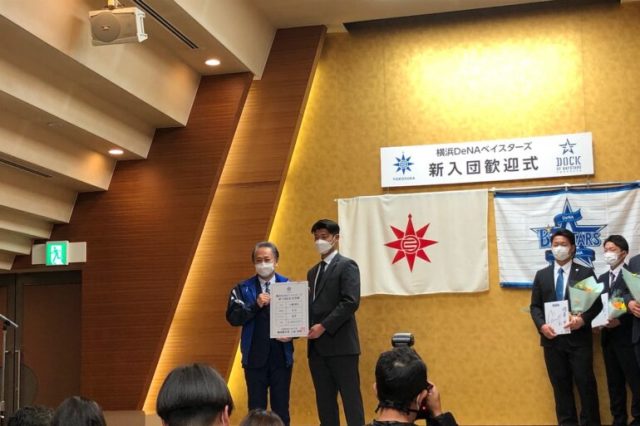 DeNAのドラフト1位・小園健太(ニッポン放送ショウアップナイター)