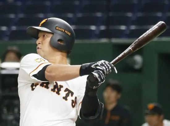 巨人・中島宏之(C)Kyodo News